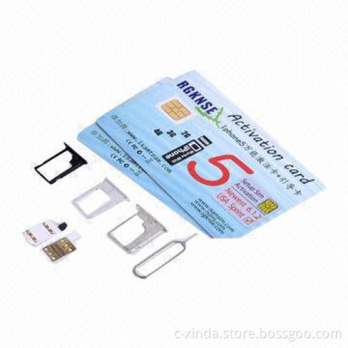 Newest SAMSIM, works on 3G SIM card on iPhone 4S and 5, support more than 20 country default version